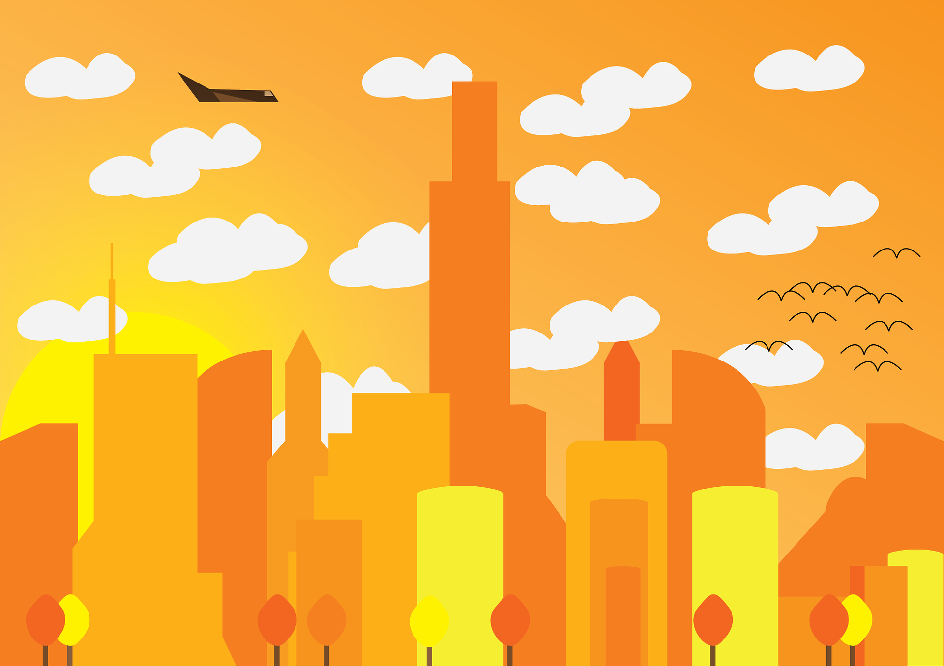 autumn city