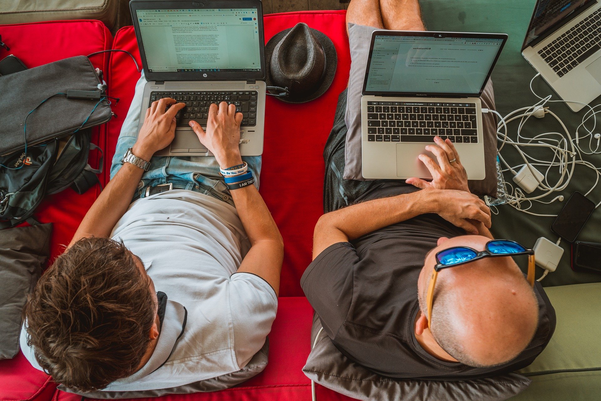 work remotely