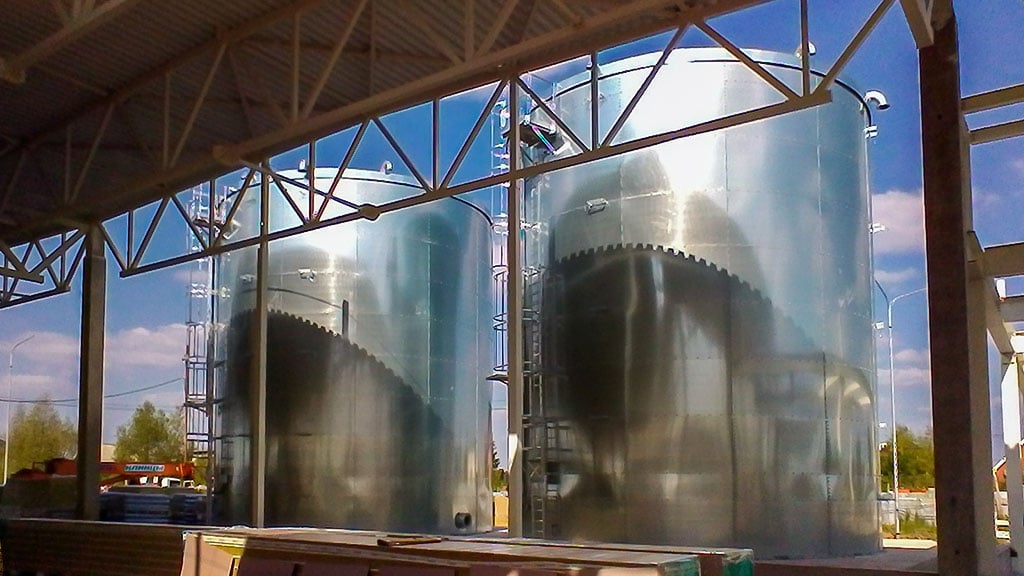 Fire water tanks